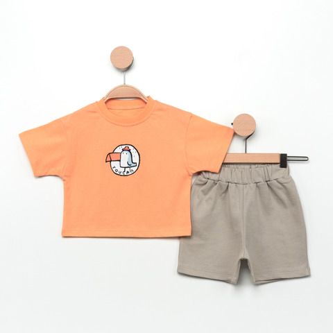 Üç Hayvan Baskılı 2'li Erkek Takım — image 3