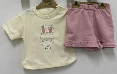 Tavşan Nakışlı 2'li Kız Takım