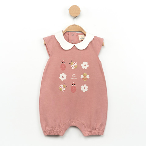 My First Summer Baskılı Çiçek Yaka Elbise — image 4