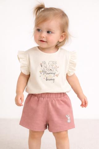 Mummy Bunny Baskılı 2'li Kız Takım — image 6