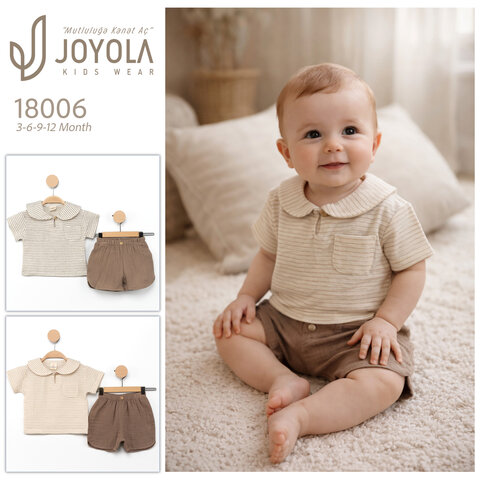 Oval Pat Detaylı Takım