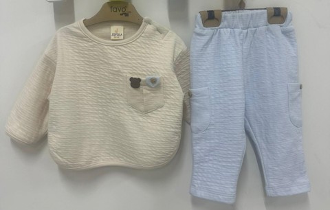 Ayı Deri Armalı 2'li Erkek Takım